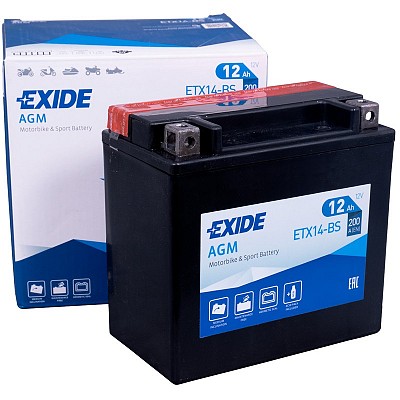 Moto akumulator Exide  ETX14-BS 12V-12Ah